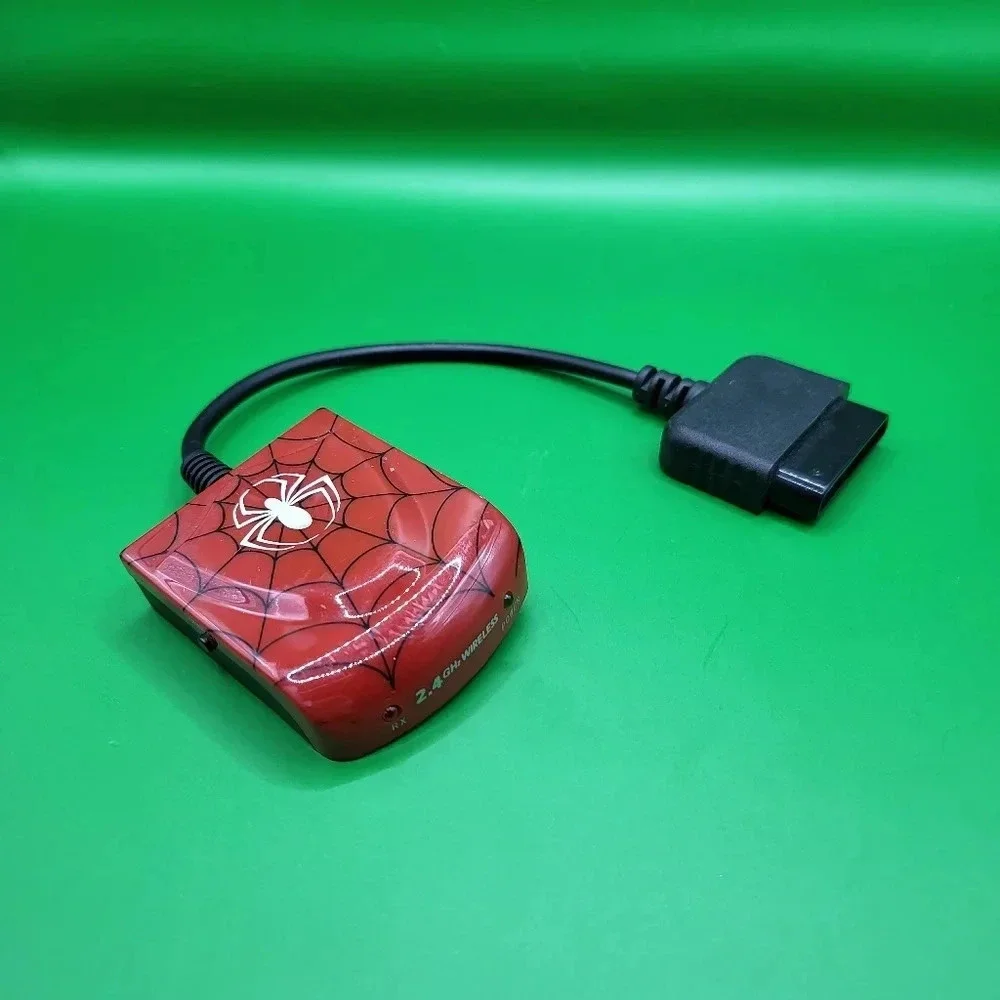 PS2 Marvel Spider-Man 2.4GHz Naki Receiver Dongle 2001 Sony PlayStation 2